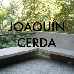Proyecto JOAQUÍN CERDA, Santiago, 2001